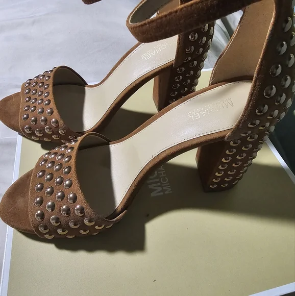 Michael Kors Studded Sandals - Picture 1 of 4